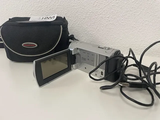 Digitale videocamera sony handycam dcr-sx30. met tasje. lader ontbreekt - afbeelding 2 van  2