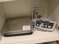 Digitale weegschaal kern maximaal belastbaar tot 35 kg met afwijking 10 gram. - afbeelding 1 van  2