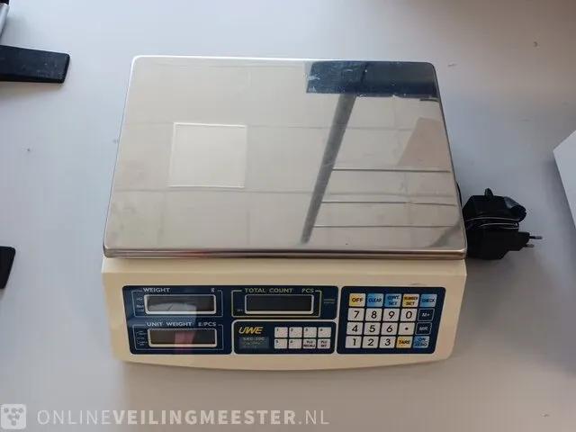 Digitale weegschaal uwe, shc-30c - afbeelding 2 van  5