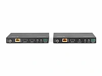 Digitus ds-55508 audio/video extender av-zender & ontvanger zwart - afbeelding 2 van  4