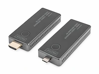 Digitus ds55324 audio/video extender avzender & ontvanger - afbeelding 1 van  4