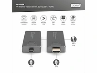 Digitus ds55324 audio/video extender avzender & ontvanger - afbeelding 2 van  4