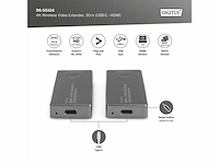 Digitus ds55324 audio/video extender avzender & ontvanger - afbeelding 3 van  4