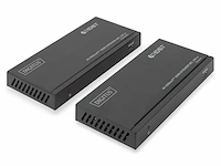 Digitus ds55508 audio/video extender av zender & ontvanger zwart - afbeelding 1 van  4