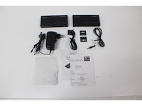 Digitus ds55508 audio/video extender avzender & ontvanger zwart - afbeelding 5 van  5