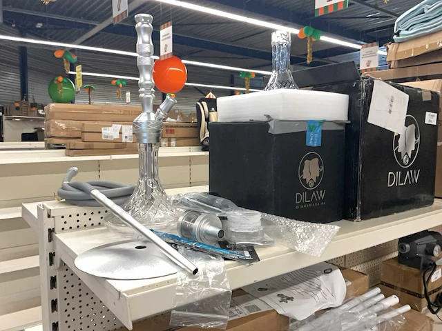 Dilaw shisha waterpijp - afbeelding 1 van  5