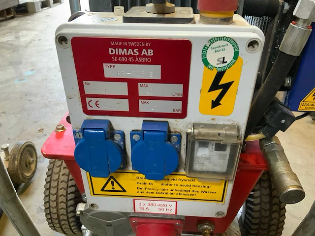 Dimas ab - dm 406 - various concrete equipment - 2003 - afbeelding 7 van  8