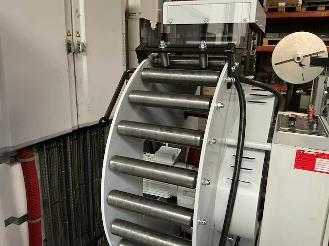 Dimeco ca=210 r60/1000 hs afwikkel haspel met 5 richt rollen - afbeelding 2 van  15
