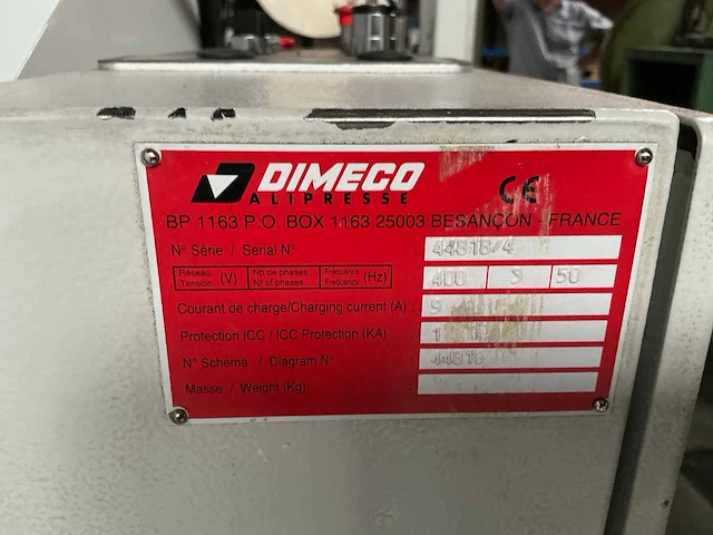 Dimeco ca=210 r60/1000 hs afwikkel haspel met 5 richt rollen - afbeelding 7 van  15