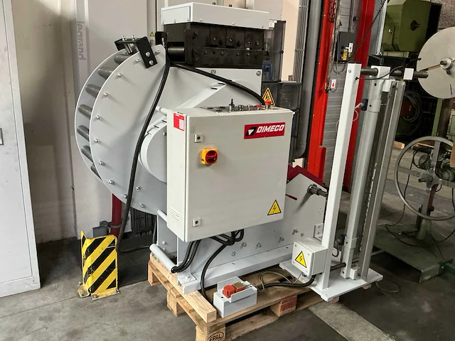 Dimeco ca=210 r60/1000 hs afwikkel haspel met 5 richt rollen - afbeelding 1 van  15