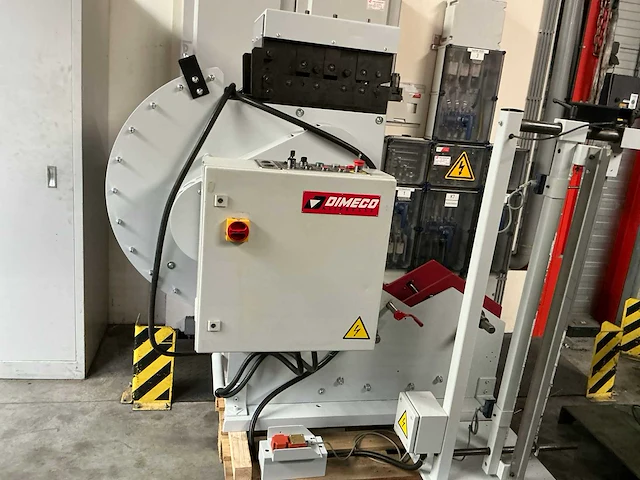 Dimeco ca=210 r60/1000 hs afwikkel haspel met 5 richt rollen - afbeelding 8 van  15