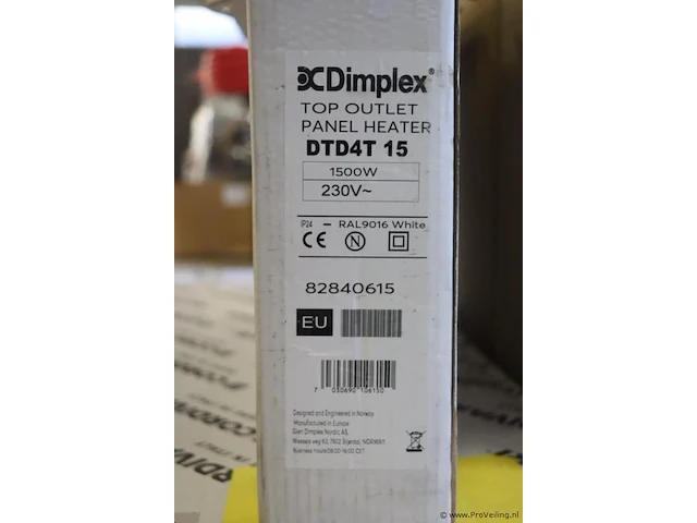 Dimplex convector type dtd4t 15 | nieuw in doos - afbeelding 4 van  5
