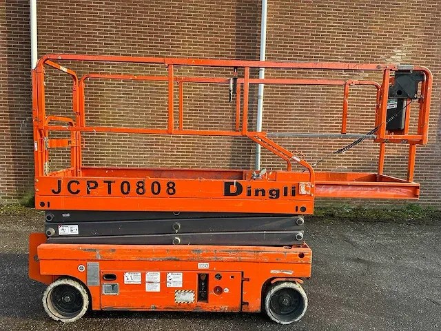Dingli - jcpt0808 - schaarhoogwerker - 2010 (werkhoogte: 8m) - afbeelding 4 van  14