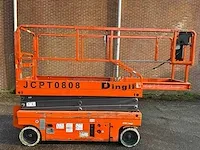 Dingli - jcpt0808 - schaarhoogwerker - 2010 (werkhoogte: 8m) - afbeelding 4 van  14