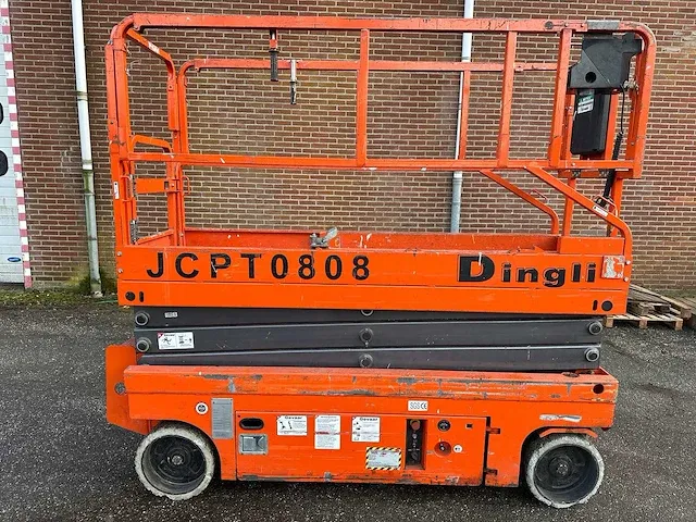 Dingli - jcpt0808 - schaarhoogwerker - 2010 (werkhoogte: 8m) - afbeelding 7 van  14