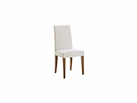Dining chair model maggie with teak legs - magsedleg - afbeelding 1 van  9