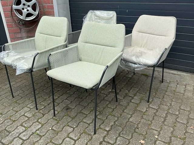 Dining stoel set van 4 - afbeelding 1 van  6
