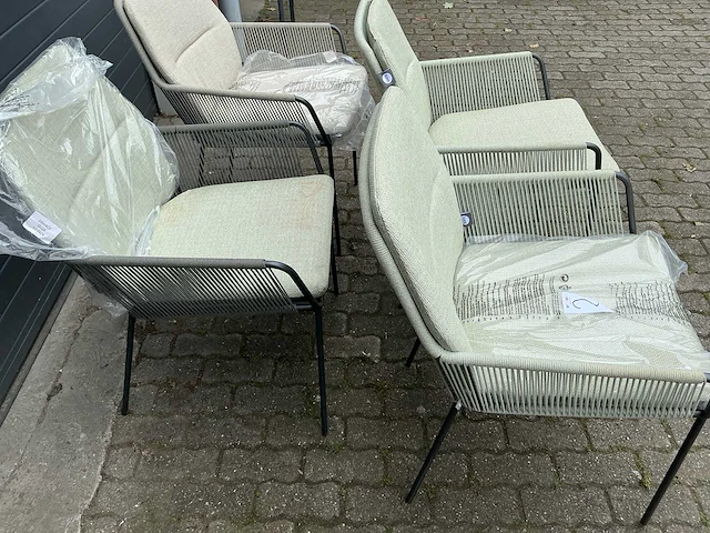 Dining stoel set van 4 - afbeelding 4 van  6