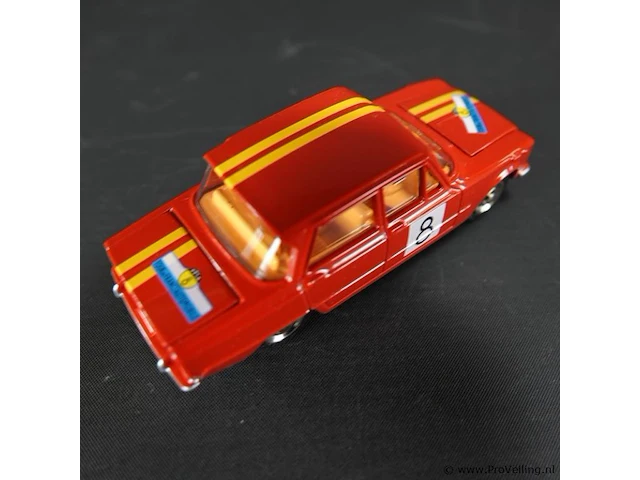 Dinky toys 1401; alfa romeo giulia 1600ti; rallyauto; rn8 nr 514 - afbeelding 3 van  5