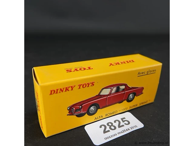 Dinky toys alfa romeo 1900 super nr. 24 - afbeelding 5 van  5