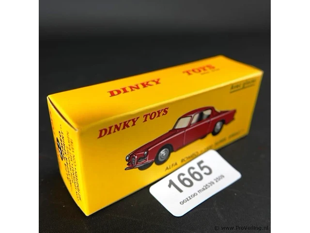 Dinky toys alfa romeo 1900 supersprint nr. 24j - afbeelding 5 van  5