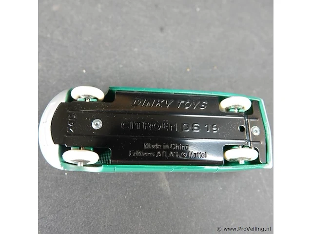 Dinky toys citroen ds 19 nr 24c atlas in doos - afbeelding 4 van  4