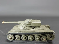 Dinky toys dinky toys char amx a.m.x. meccano france - véhicule militaire n. 80c origineel - afbeelding 2 van  5
