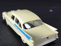 Dinky toys dodge royal sedan beige / blauw nr. 191 atlas in originele doos - afbeelding 3 van  5