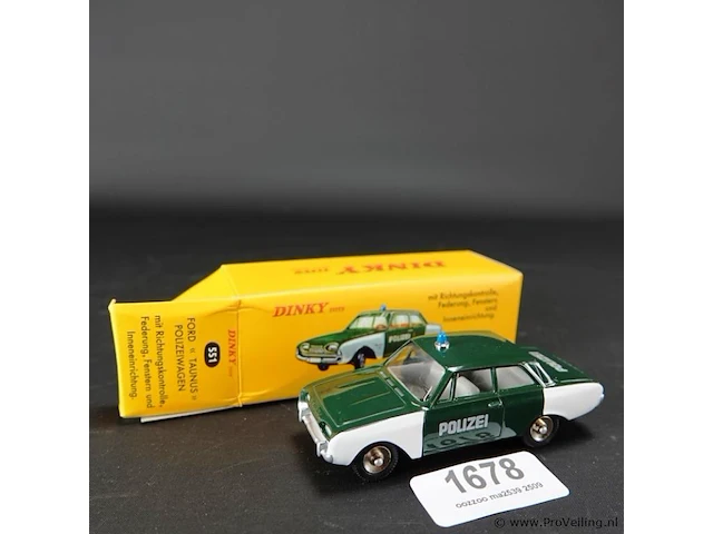 Dinky toys f no°551 ford taunus nr. 559 - afbeelding 1 van  5