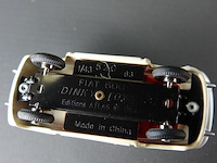 Dinky toys fiat 600 d beige nr. 520 atlas in originele doos - afbeelding 5 van  5