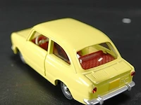 Dinky toys fiat 850 geel nr. 509 atlas in originele doos - afbeelding 3 van  5