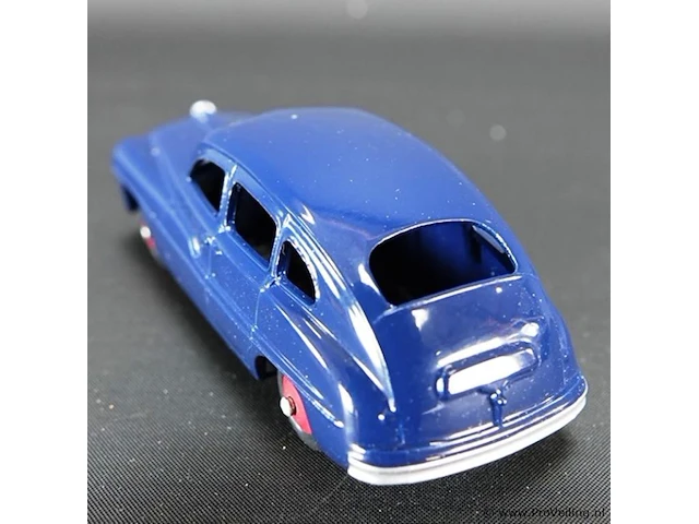 Dinky toys ford vedette "49" blauw nr. 24q atlas in originele doos - afbeelding 3 van  5