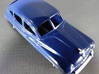 Dinky toys ford vedette "49" blauw nr. 24q atlas in originele doos - afbeelding 4 van  5