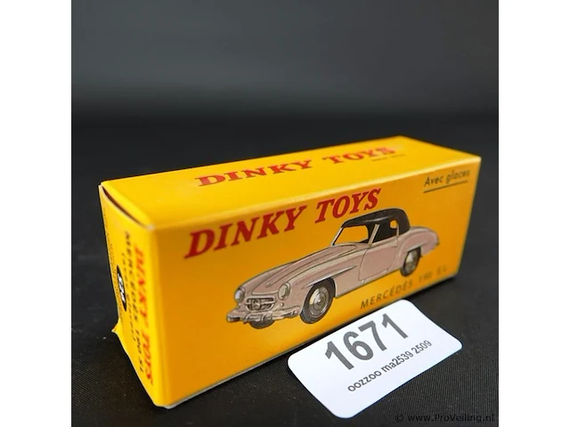 Dinky toys mercedes 190sl nr. 24h - afbeelding 5 van  5