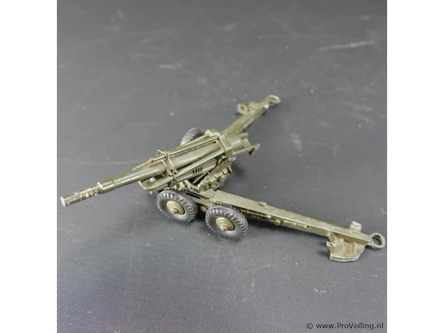 Dinky toys obusier kanon nr. 80e - afbeelding 4 van  5