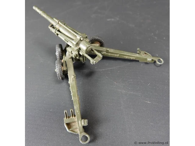 Dinky toys obusier kanon nr. 80e - afbeelding 5 van  5