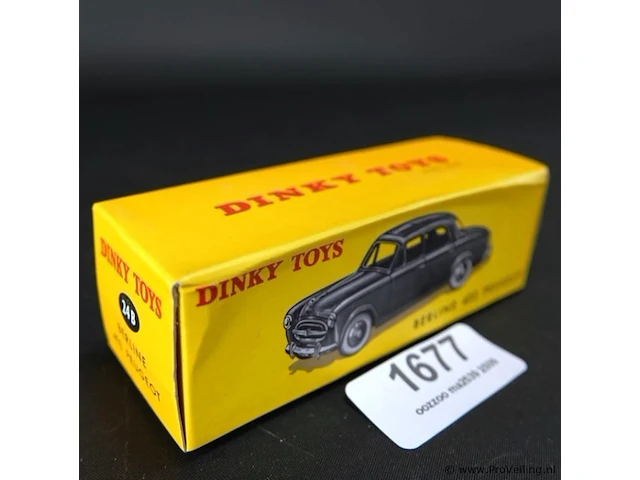 Dinky toys peugeot 403 nr: 24b - afbeelding 5 van  5