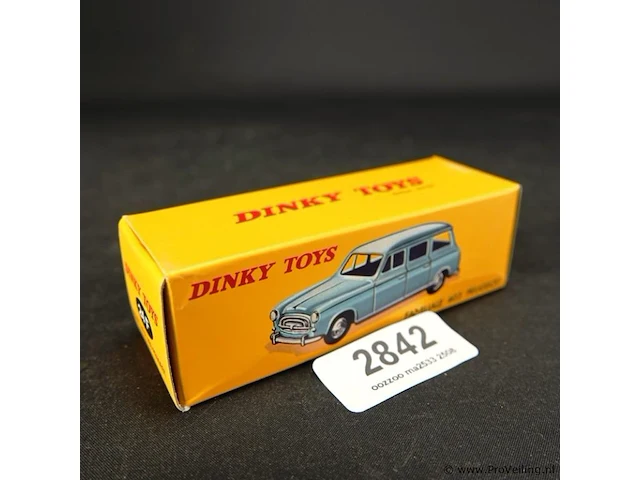 Dinky toys peugot 403 nr 24f atlas in doos - afbeelding 5 van  5