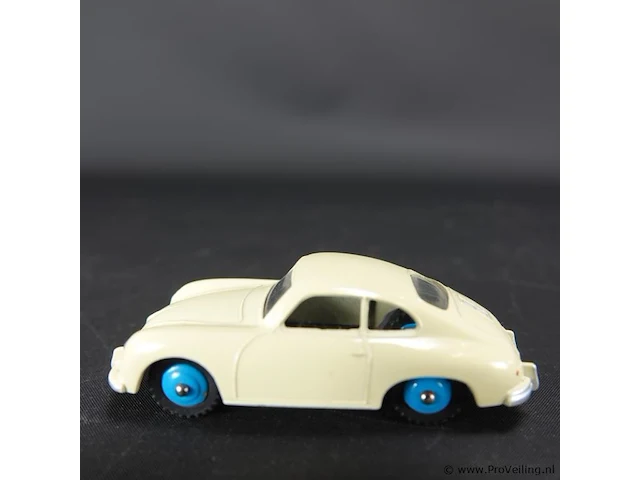 Dinky toys porsche 356a coupé beige nr. 182 - afbeelding 2 van  4