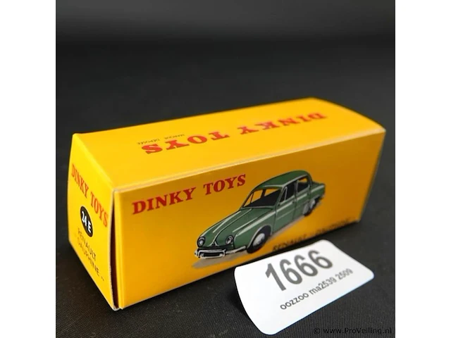 Dinky toys renault dauphine nr. 24e - afbeelding 5 van  5