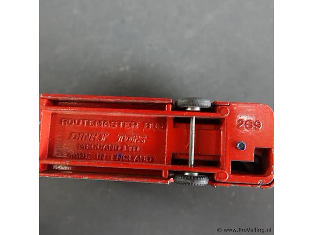 Dinky toys routemaster buh nr 289 - afbeelding 5 van  5