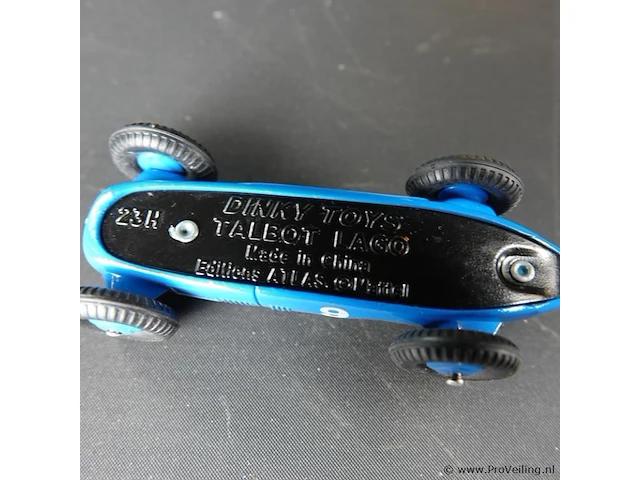 Dinky toys talbot-lago 6 auto de course nr: 23h - afbeelding 4 van  5
