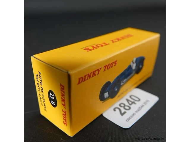 Dinky toys talbot-lago 6 auto de course nr: 23h - afbeelding 5 van  5