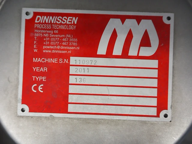 Dinnissen process technology - afbeelding 4 van  4