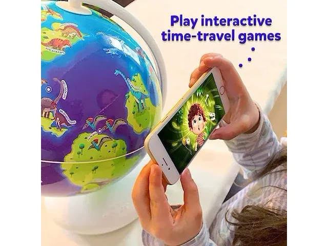 Dino's globe met app - augmented reality - afbeelding 6 van  6