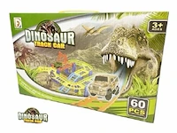 Dinosaurus - race baan - 60 pcs - race track 1x b012 - afbeelding 1 van  5