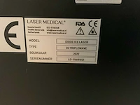 Diode ice laser d2 triplewave ontharingsapparaat - afbeelding 2 van  23