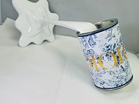 Dior paint can - cobra art naor kunstwerk - afbeelding 3 van  6