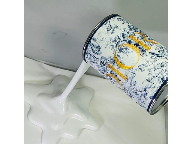 Dior paint can - cobra art naor kunstwerk - afbeelding 4 van  6