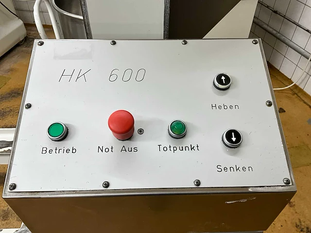 Diosna hk 600 kantelinstallatie - afbeelding 2 van  11